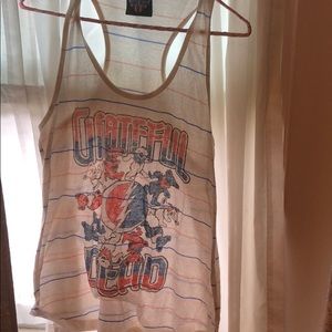 Junk food Grateful Dead tank